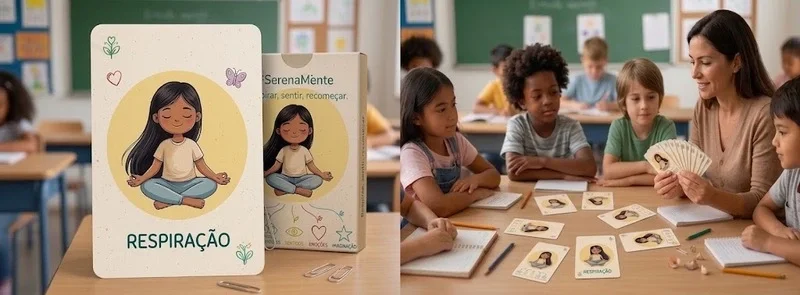 Kit SerenaMente - Cartas para acalmar turmas agitadas